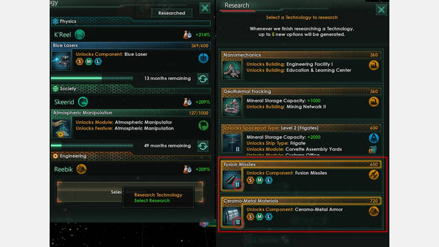 Linear Tech Trees Stellaris Stellaris Mod